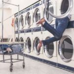 Cleaning Solutions - White Front-load Clothes Washer and Dryers
