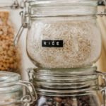 Zero Waste - Clear Glass Jars Filled With Cereals