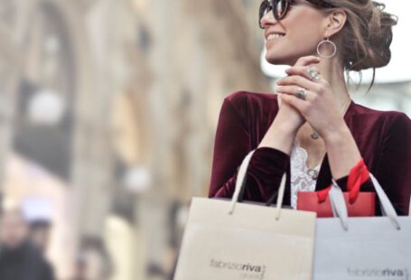 Shopping - Photo of a Woman Holding Shopping Bags