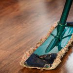Cleaning - Brown Wooden Floor