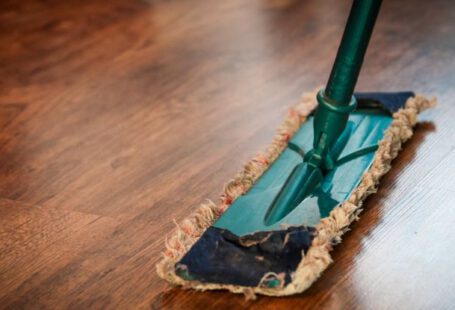 Cleaning - Brown Wooden Floor
