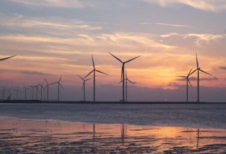Sustainable Energy - Wind Turbine Landscape Photography